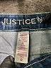 Justice Solid Blue Jeans Size 8 - photo 3