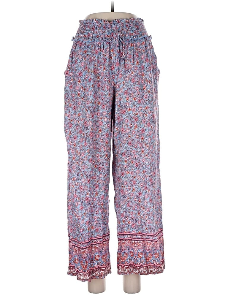 Pre-owned Kingston Grey Casual Pants In Blue