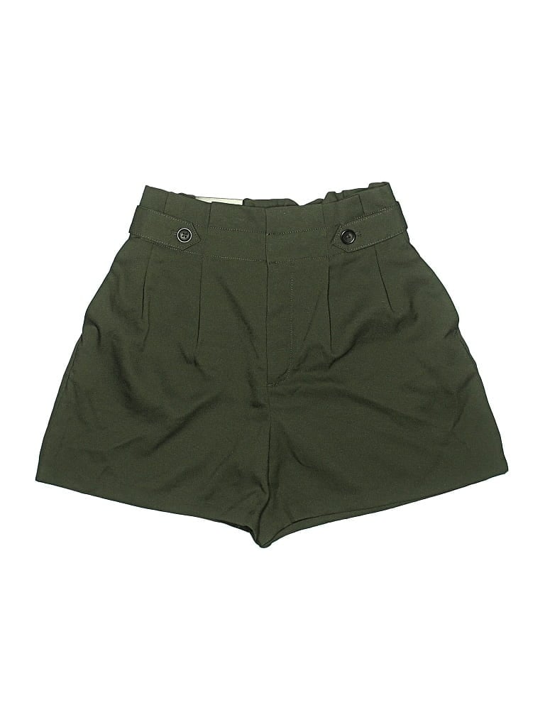 Pre-owned Banana Republic Factory Store Khaki Shorts In Green