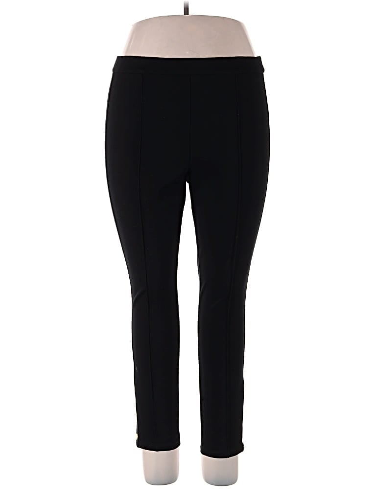 Pre-owned Tory Burch Active Pants In Black