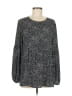 Ann Taylor LOFT 100% Polyester Black Long Sleeve Blouse Size M - photo 1
