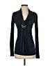 VERTIGO Black Long Sleeve Top Size S - photo 1
