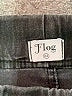 Flog Chevron-herringbone Black Jeans Size 24 waist - photo 7