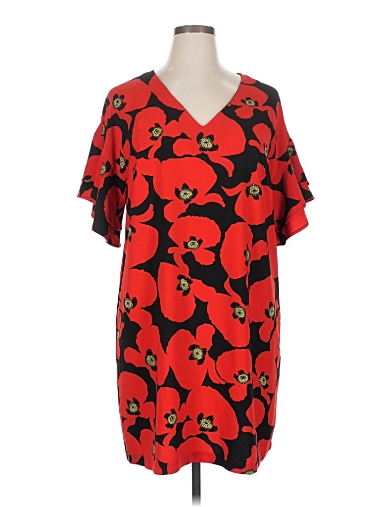 Pre-owned Eloquii Casual Dress In Red