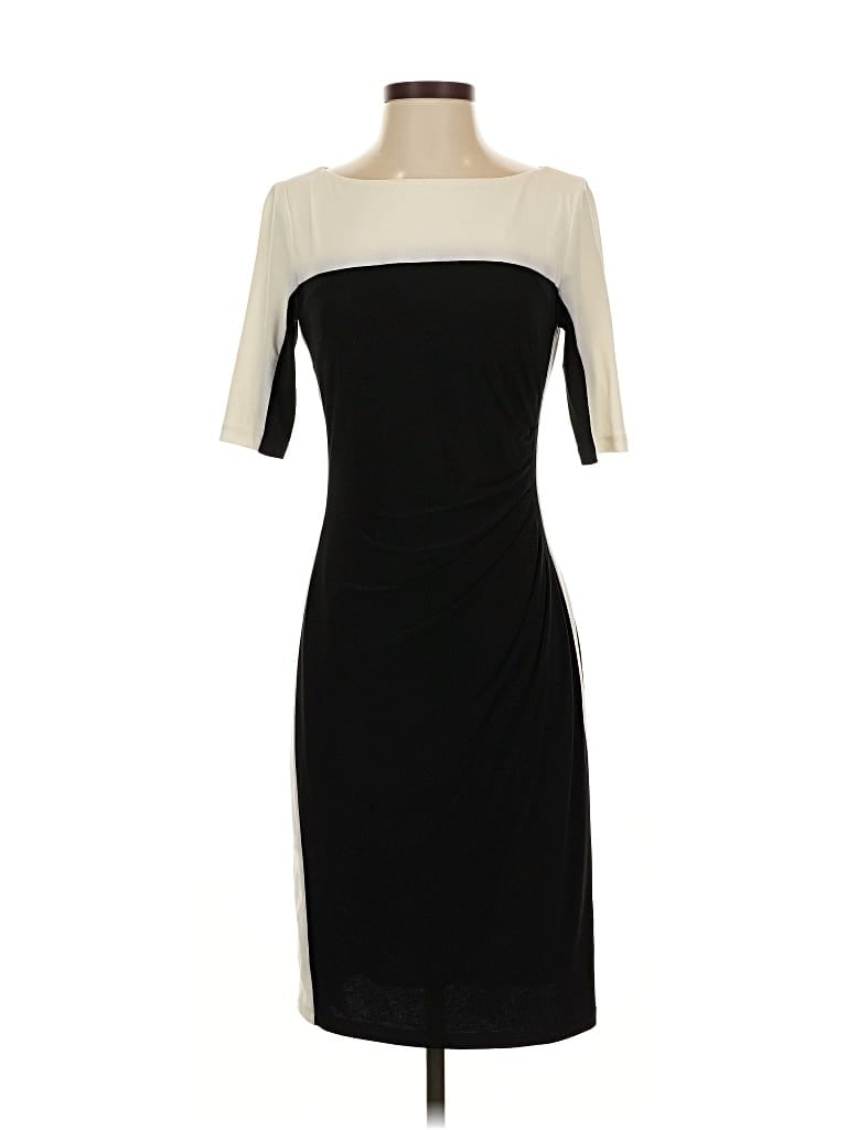 Pre-owned Chaps Cocktail Dress In Black