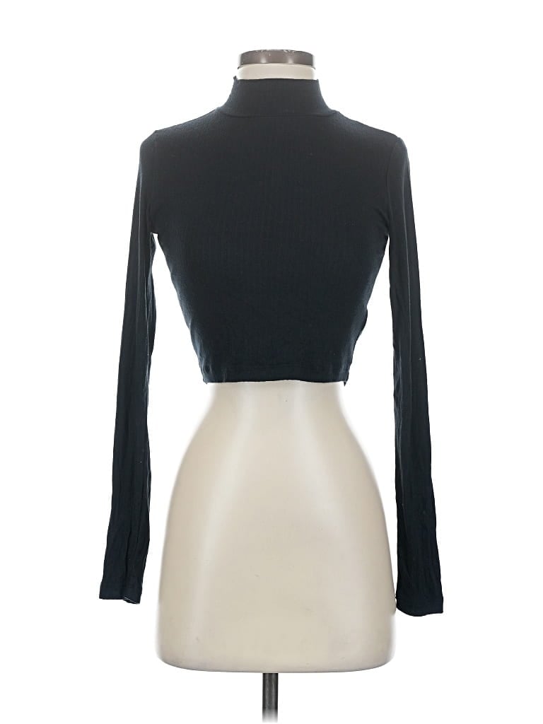 Pre-owned Sunday Best Long Sleeve Turtleneck In Black