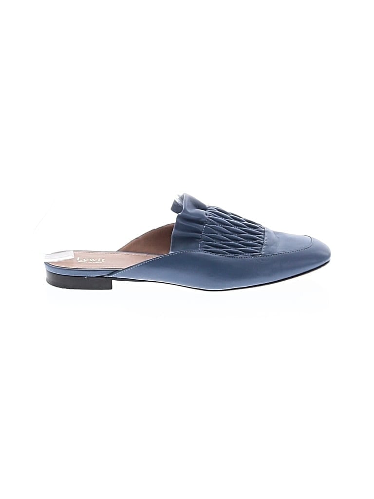 Pre-owned Lewit Mule/clog In Blue