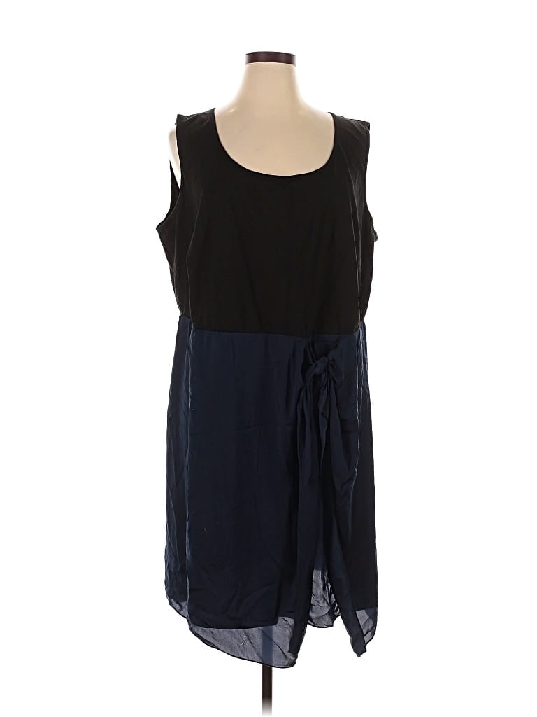 Pre-owned Dknyc Casual Dress In Black