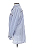 Zara Stripes Blue Long Sleeve Button-Down Shirt Size XS - photo 5