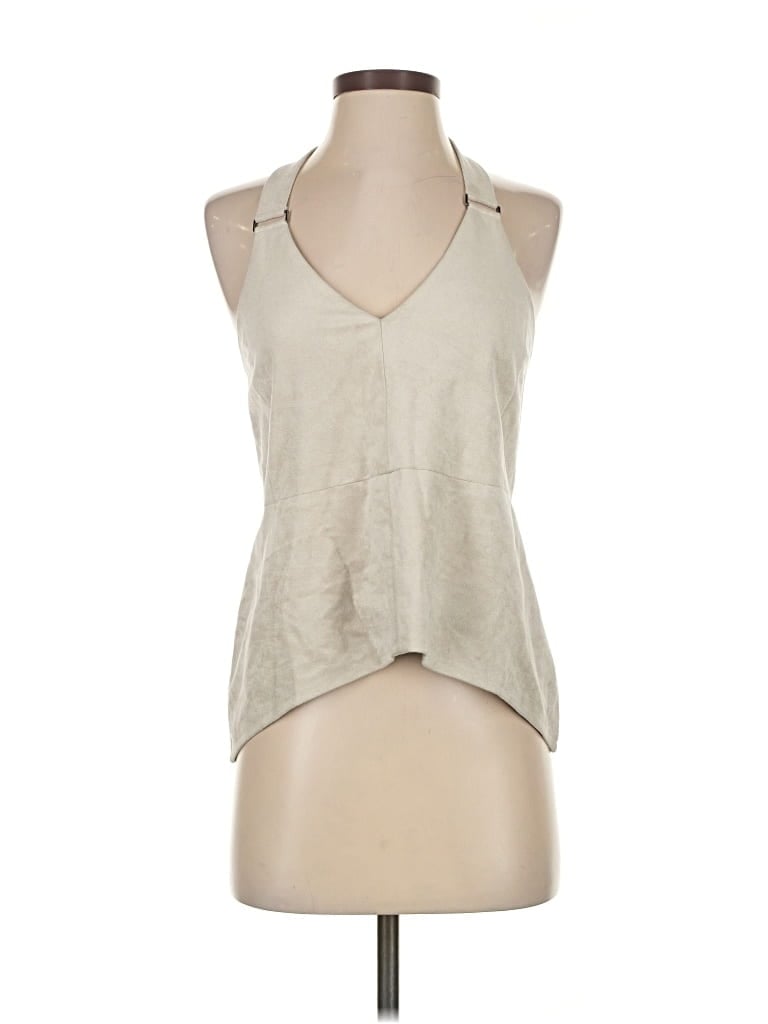 Pre-owned Bcbgmaxazria Sleeveless Blouse In Brown