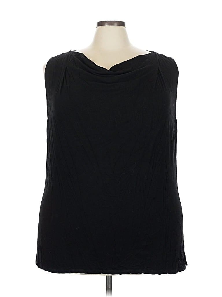 Pre-owned Fresh Produce Sleeveless Blouse In Black