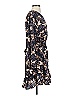 Veronica M. Print Blue Casual Dress Size S - photo 4