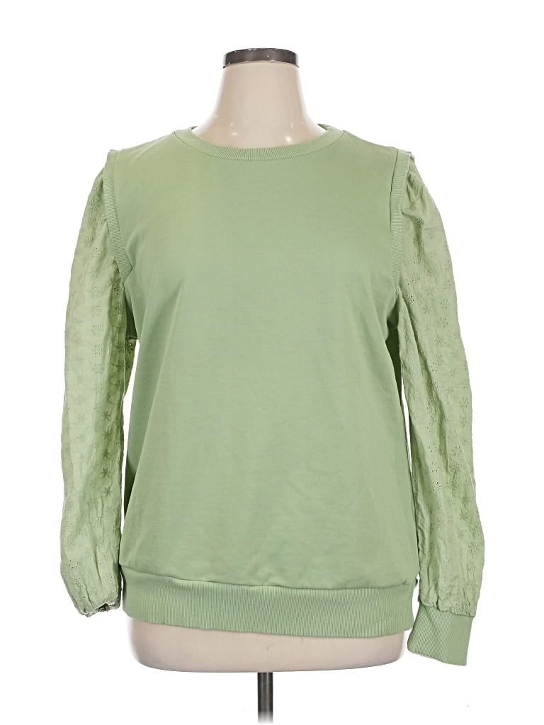 Pre-owned Unbranded Sweatshirt In Green
