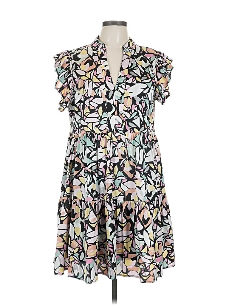 Pre-owned Entro Casual Dress In White