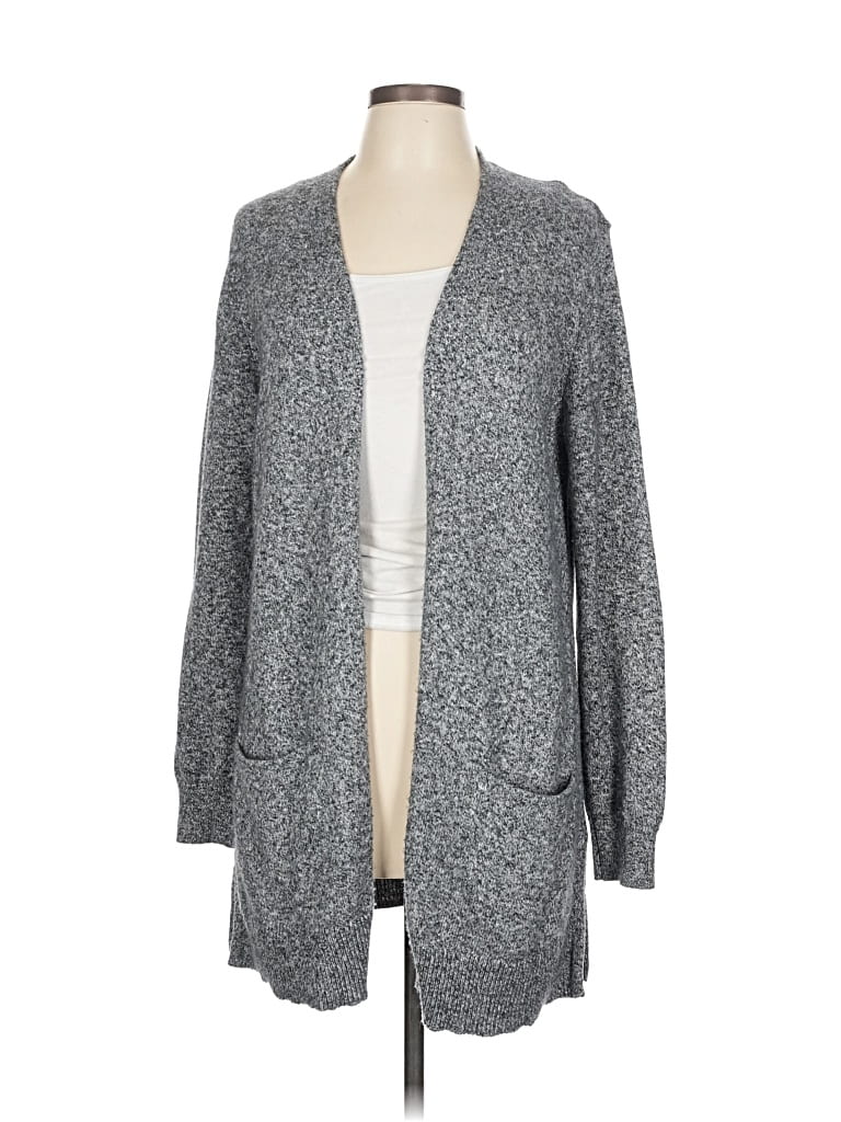 Pre-owned Old Navy Cardigan Sweater In Gray