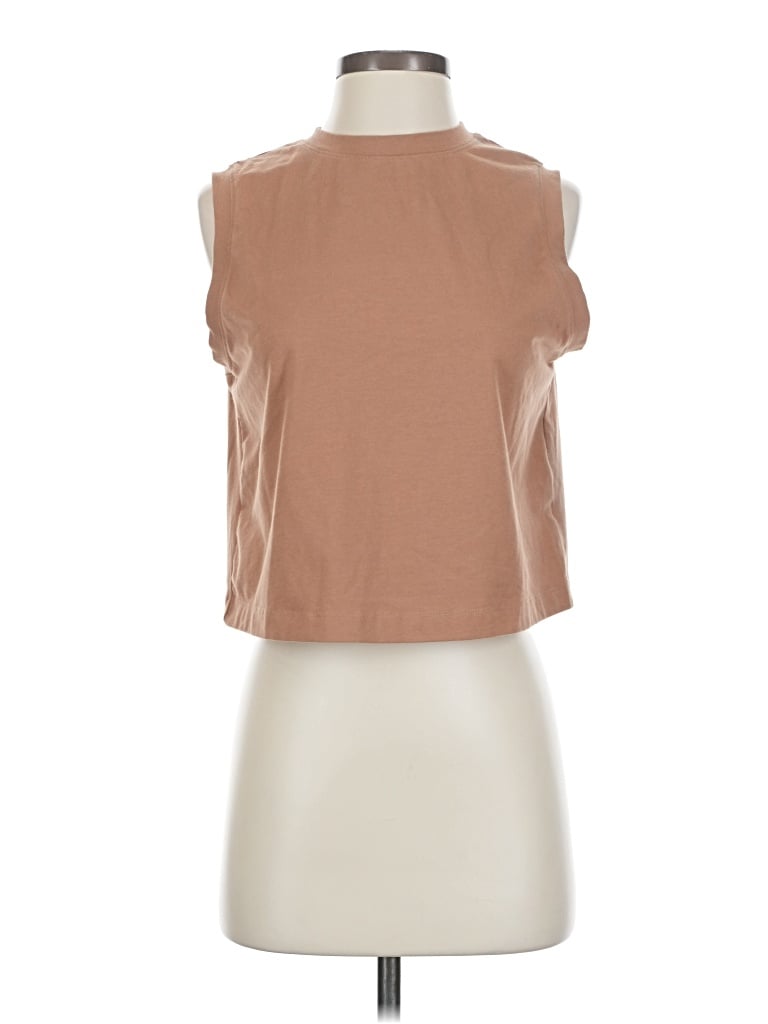 Pre-owned A New Day Sleeveless T-shirt In Brown