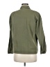 Topshop 100% Cotton Green Jacket Size 6 - photo 2