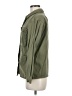 Topshop 100% Cotton Green Jacket Size 6 - photo 5