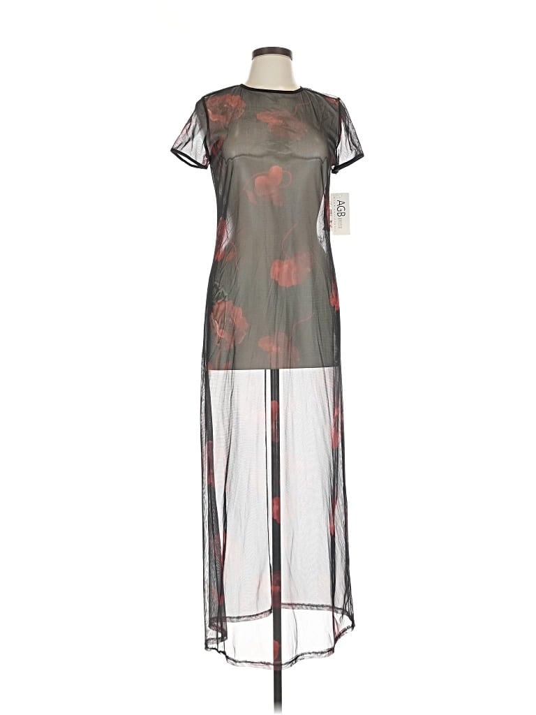 AGB Pre-owned Casual Dress In Gray