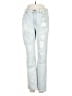 7 For All Mankind Hearts Silver Jeans Size 25 waist - photo 1