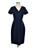 J.Crew Solid Blue Casual Dress Size 2 - photo 1