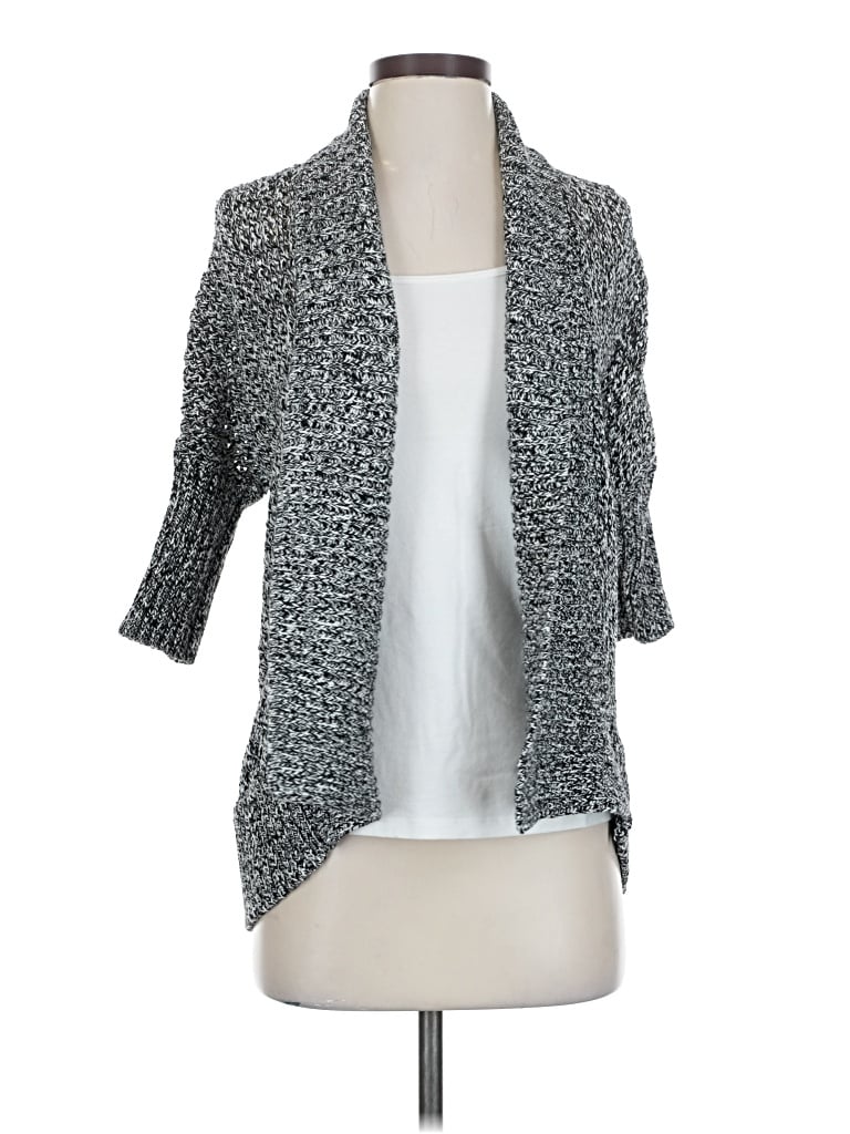 Pre-owned Express Cardigan Sweater In Gray