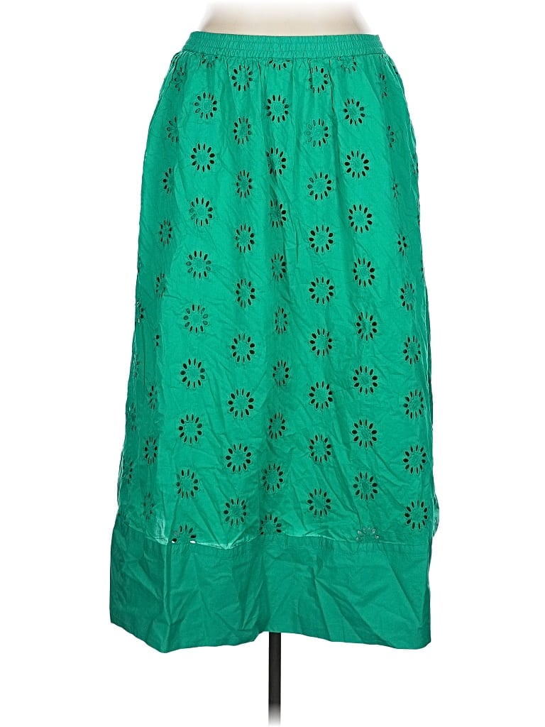 J.crew Factory Store Casual Skirt In Green