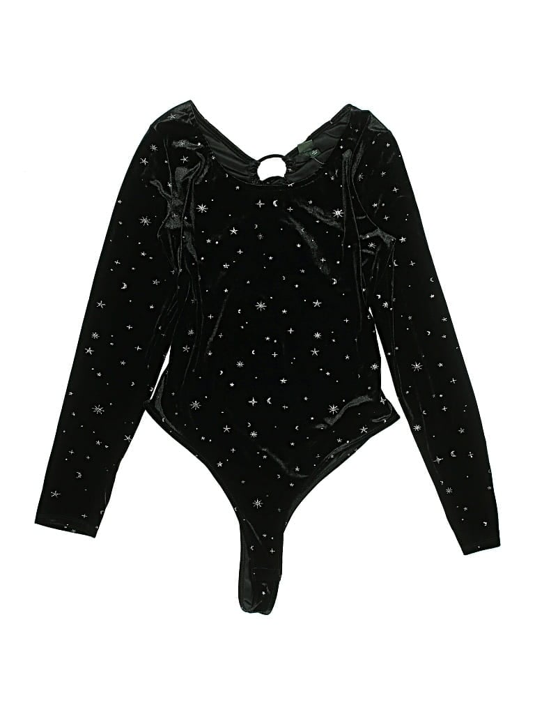 Pre-owned Wild Fable Bodysuit In Black