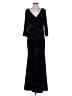 JJ's House 100% Polyester Black Cocktail Dress Size S (estimated) - photo 1