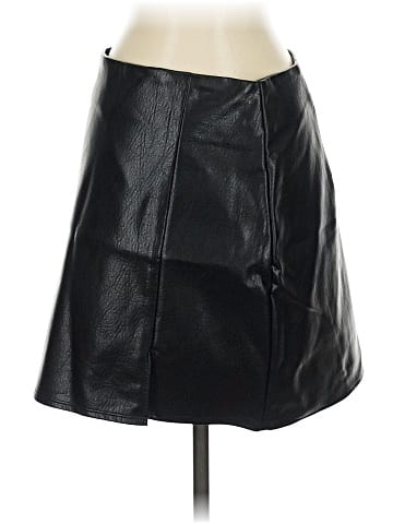 Old Navy Faux Leather Skirt (view 1)