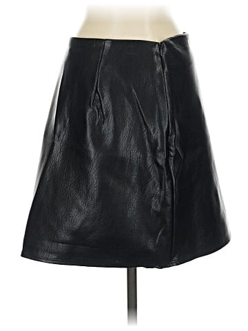 Old Navy Faux Leather Skirt (view 2)