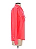 J.Crew 100% Silk Color Block Red Pink Long Sleeve Silk Top Size 0 - photo 4