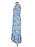 Kindred Print Blue Casual Dress Size L - photo 5