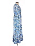 Kindred Print Blue Casual Dress Size L - photo 4