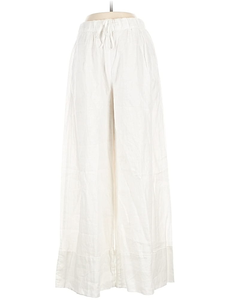 Pre-owned Zara Casual Pants In White