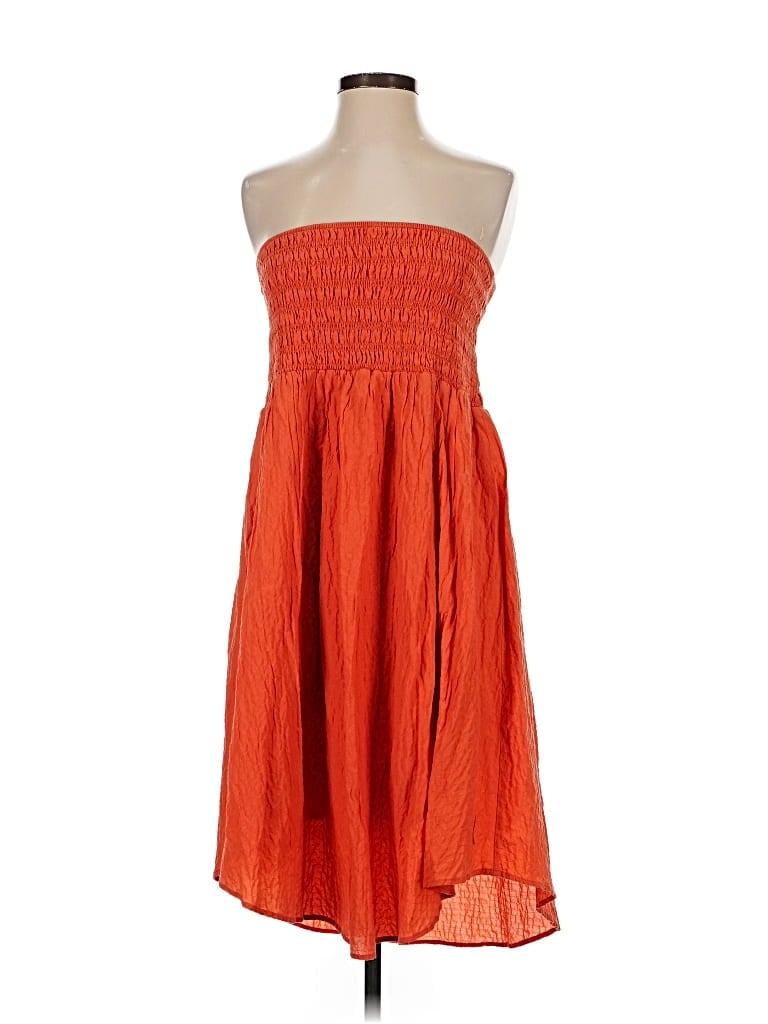 MAEVE BY ANTHROPOLOGIE Pre-owned Cocktail Dress In Orange