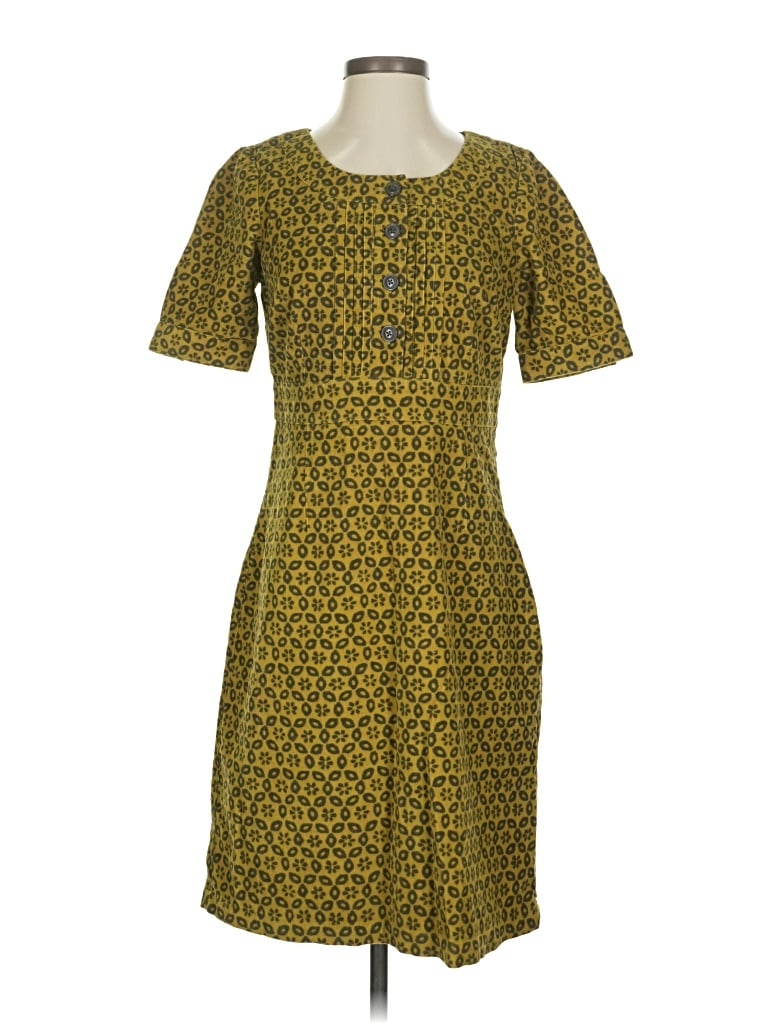 Pre-owned Boden Casual Dress In Yellow