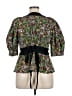 Ted Baker London 100% Polyester Green 3/4 Sleeve Blouse Size 14 (6) - photo 2