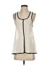 Chris Gramer Ivory Sleeveless Blouse Size XS - photo 1