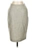 VERTIGO Chevron-herringbone Gray Casual Skirt Size 6 - photo 1