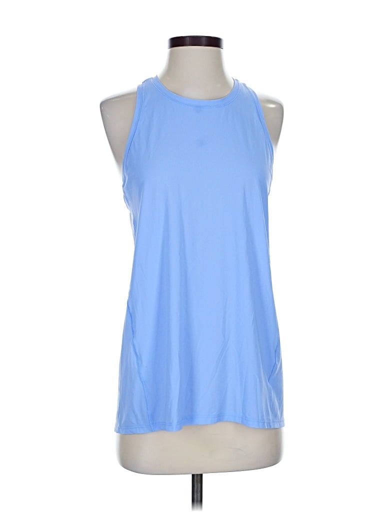 Pre-owned Athleta Sleeveless T-shirt In Blue