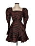 Ted Baker London Animal Print Brown Cocktail Dress Size 2 (0) - photo 1