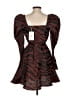 Ted Baker London Animal Print Brown Cocktail Dress Size 2 (0) - photo 2