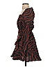 Ted Baker London Animal Print Brown Cocktail Dress Size 2 (0) - photo 5