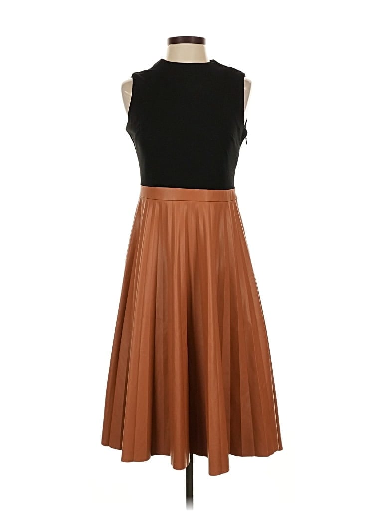 Pre-owned Marc New York Andrew Marc Cocktail Dress In Brown