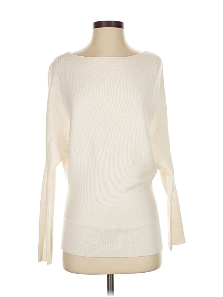 Pre-owned Banana Republic Pullover Sweater In White