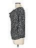 b-slim Polka Dots Black 3/4 Sleeve Blouse Size L - photo 5