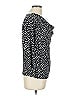 b-slim Polka Dots Black 3/4 Sleeve Blouse Size L - photo 4