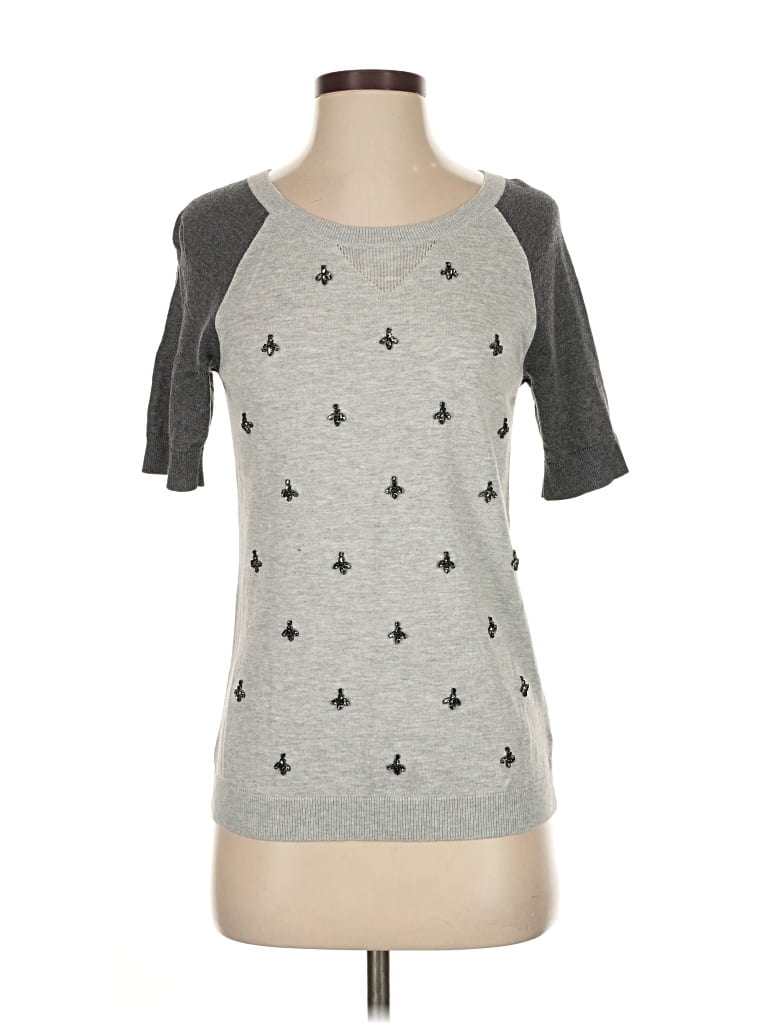 Pre-owned Talbots Sweater Vest In Gray