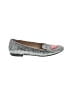 Chiara Ferragni Paisley Silver Gray Flats Size 9 - photo 1